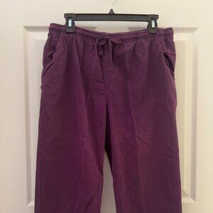 Women’s purple Erika Large capri pants
